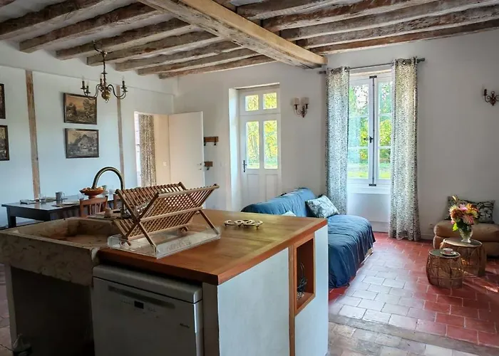 Hébergement de vacances Le Pavillon De Chasse - Castle View - Digital Detox Vernantes